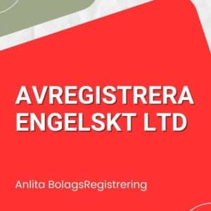 Avregistrera Engelskt Ltd bolag
