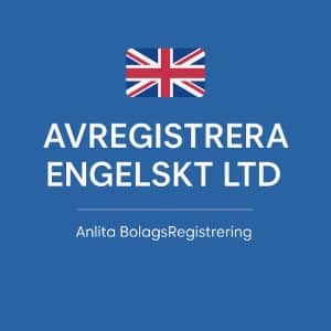Avregistrera engelskt Ltd